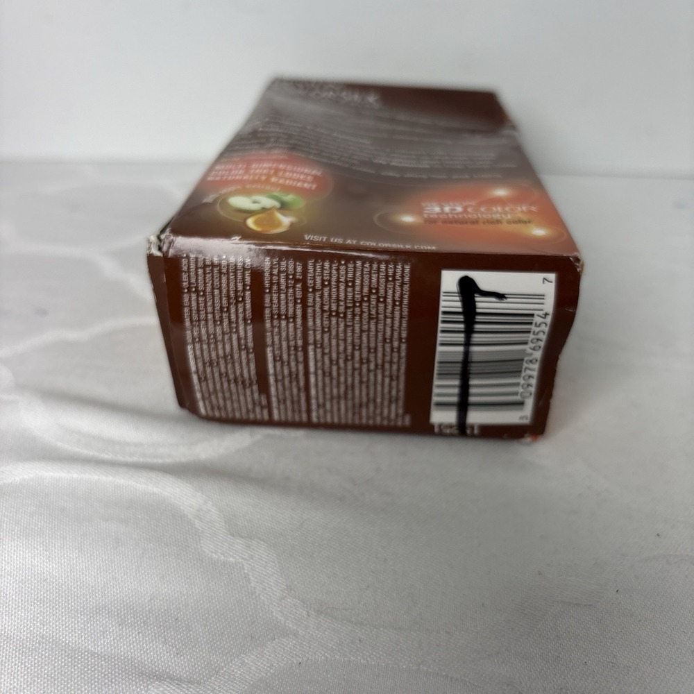 Revlon Colorsilk Beautiful Color 54 LIGHT Golden Brown Ammonia Free 3D Color Dye - Picture 6 of 6